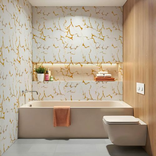 Самоклеящаяся стеновая PET плитка в рулоне 1200х3000х2мм SW-00002671