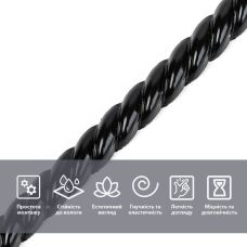 Молдинг 5000х10х7мм Чёрный SW-00002682