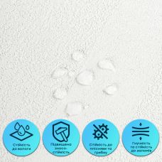 Самоклеящаяся гибкая штукатурка 600х600х2,5мм Серая SW-00002984