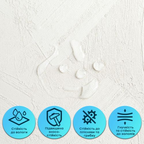 Самоклеящаяся гибкая штукатурка 600х600х2,5мм Белая SW-00002989