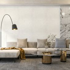 Декоративная плитка с эффектом штукатурки 600х3000х2,5мм Белая SW-00002990