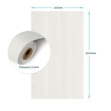 Самоклеящаяся гибкая штукатурка в рулоне 600х3000х2,5мм Серая SW-00002992