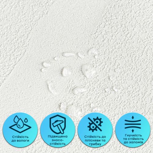 Самоклеящаяся гибкая штукатурка в рулоне 600х3000х2,5мм Серая SW-00002992