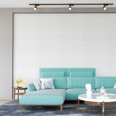 Панель 3D самоклеящаяся в рулоне Белый Кирпич, 308x70 см, 2 мм, вспененный полипропилен, звукоизоляция