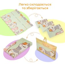 Коврик детский складной игровой 147x196 см 7 мм термоизоляционный SW-00003034