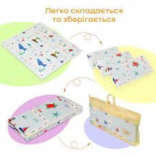 Коврик детский складной игровой 177x195 см 7 мм термоизоляционный SW-00003036