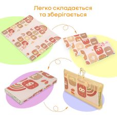 Коврик детский складной игровой 177x195 см 7 мм термоизоляционный SW-00003037
