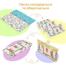 Коврик детский складной игровой 177x195 см 7 мм термоизоляционный SW-00003038