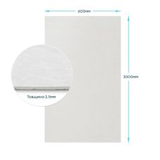 Самоклеящаяся гибкая шёлковая штукатурка в рулоне 600х3000х2,5мм Жемчужный-белый SW-00002999