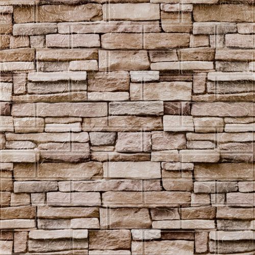 3D панель самоклеящаяся 700x770x3 мм Екатеринославский кирпич