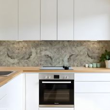 Плитка виниловая самоклеящаяся 457x457x1,5 мм матовая Бежевый мрамор