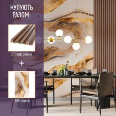 Декоративная ПВХ плита 600х600х3мм Серый натуральный мрамор (S) SW-00001627