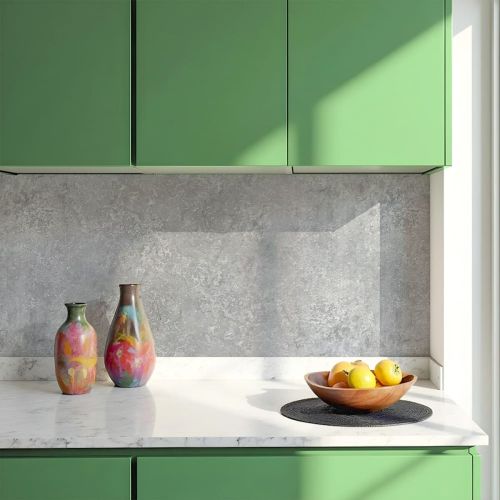 Декоративная ПВХ плита 600х600х3мм Бетон (S) SW-00001631