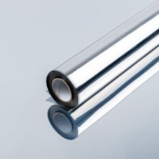 Зеркальная солнцезащитная плёнка для окон Серебро 600х10000х0,08мм SW-00002719