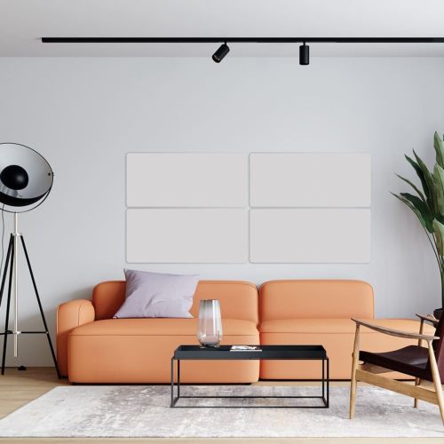 Зеркало акриловое самоклеющееся 400x900 мм 0.36 м² акрил Серебристое