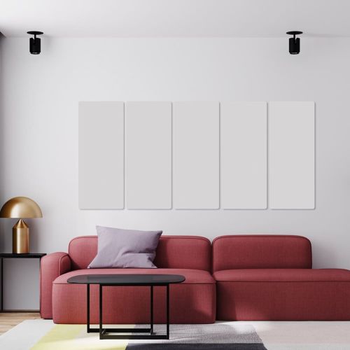 Зеркало акриловое самоклеющееся 400x1000 мм 0.4 м² акрил Серебристое