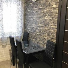 Самоклеющаяся декоративная 3D панель серый песчаник 700х770х3мм (59-3)