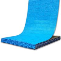 Самоклеющаяся декоративная 3D панель под синий кирпич в рулоне 3D Loft 3080х700х3мм