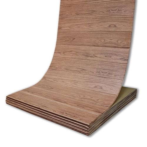 Самоклеющаяся декоративная 3D панель под дерево светлый дуб в рулоне 3D Loft 2800x700x3мм