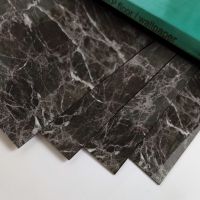 Самоклеящаяся виниловая плитка 3D Loft 600х300х1,5мм черный мрамор