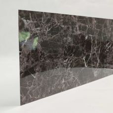 Самоклеящаяся виниловая плитка 3D Loft 600х300х1,5мм черный мрамор