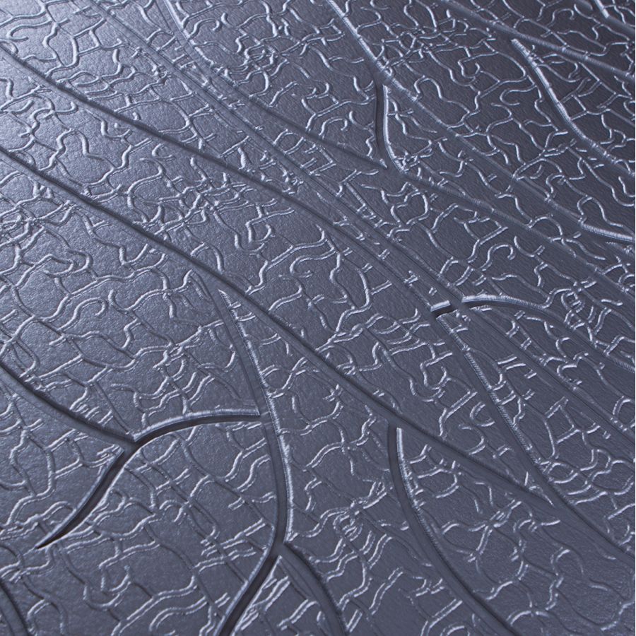 Самоклеющаяся 3D панель скала графит 700x700x5мм (3173-5)