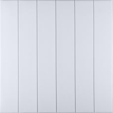 Самоклеющаяся декоративная 3D панель белое дерево 700х700х5мм (3331-5)