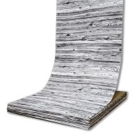 Самоклеющаяся декоративная 3D панель под дерево цвета зебры в рулоне 2800х700х3мм