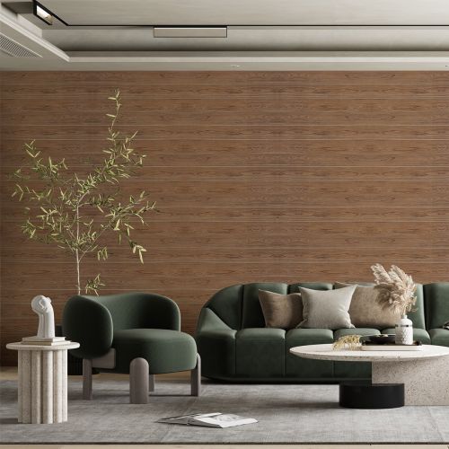 Самоклеющаяся декоративная 3D панель под дерево светлый дуб в рулоне 20 м 20000x700x3мм