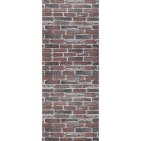 Самоклеющаяся декоративная 3D панель под красный екатеринославский кирпич в рулоне 20м 20000х700х3мм