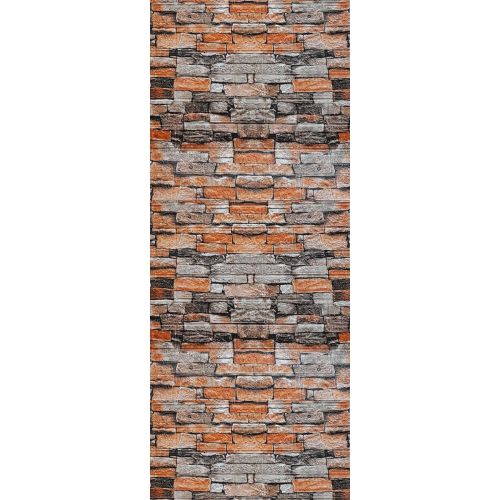 Самоклеющаяся декоративная 3D панель под кирпич песчаник в рулоне 20 м 20000x700x3мм