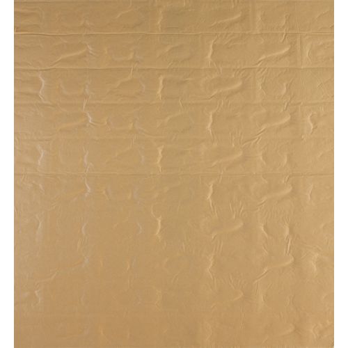 Самоклеющаяся декоративная 3D панель под кирпич бежевый мрамор в рулоне 20 м 20000x700x3мм