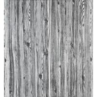 Самоклеющаяся декоративная 3D панель под дерево цвета зебры 700х700х5мм