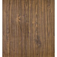 Самоклеющаяся декоративная 3D панель под дерево темный дуб 700х700х5мм