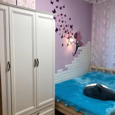 Самоклеющаяся декоративная 3D панель под белый кирпич 700х770х7 мм