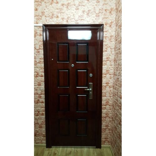 Самоклеющаяся декоративная 3D панель под кирпич красный мрамор 700x770x5мм