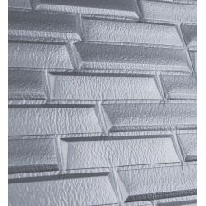 Самоклеющаяся декоративная 3D панель серая кладка 700х770х6мм