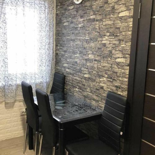 Самоклеющаяся декоративная 3D панель серый песчаник 700x770x5мм