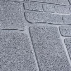 Самоклеющаяся декоративная 3D панель серый камень 700х700х6мм