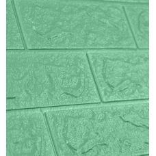 Самоклеющаяся декоративная 3D панель под мята кирпич 700х770х5мм