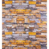 Самоклеющаяся декоративная 3D панель под кирпич песчаник 700х770х5мм