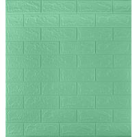 Самоклеющаяся декоративная 3D панель под мята кирпич 700х770х3мм