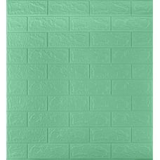 Самоклеющаяся декоративная 3D панель под мята кирпич 700х770х3мм