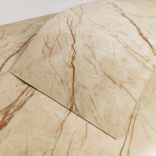 Самоклеящаяся виниловая плитка благородный мрамор 600*300*1,5мм (СВП-101-глянец)