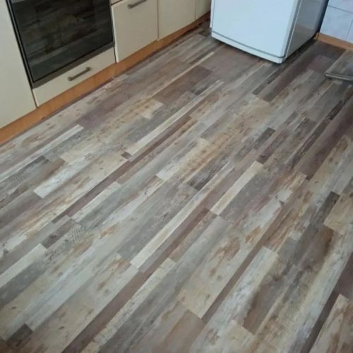 Самоклеящаяся виниловая плитка Мозаика светлая, цена за 1 шт. (СВП-007)