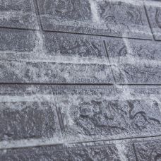 Самоклеющаяся 3D панель под светло-серый екатеринославский кирпич 700х770х3мм (39-3)