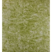 Самоклеющаяся декоративная 3D панель под темно-оливковый мрамор 700х770х3мм (69-3)