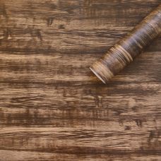 Самоклеющаяся пленка темно-коричневое дерево 0,45х10м (1243)