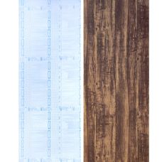 Самоклеющаяся пленка темно-коричневое дерево 0,45х10м (1243)