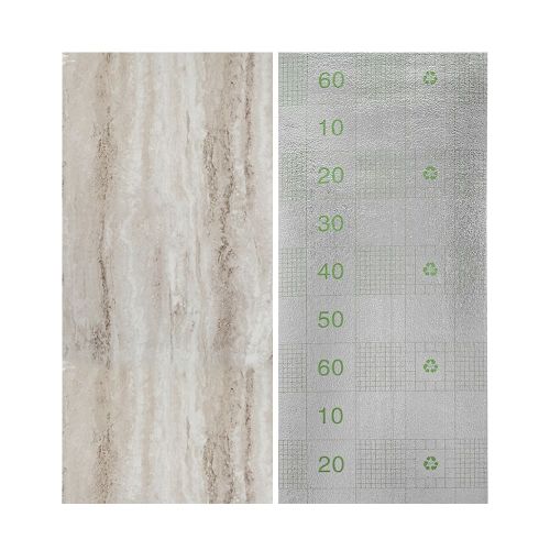 Самоклеящаяся виниловая плитка в рулоне перламутровый мрамор 3000х600х2мм, цена за 1 шт. (СВП-1283)